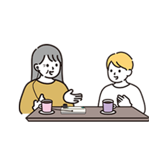 ご家族との会話イメージ